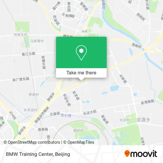 BMW Training Center map
