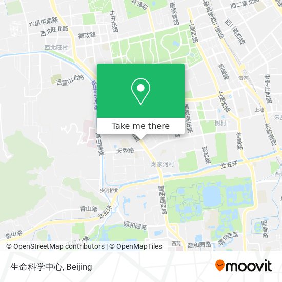 生命科学中心 map