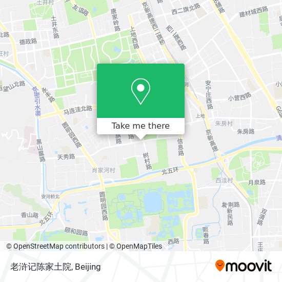 老浒记陈家土院 map