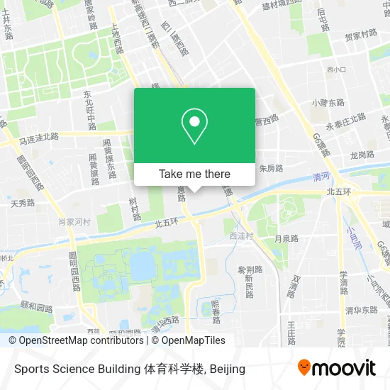 Sports Science Building 体育科学楼 map