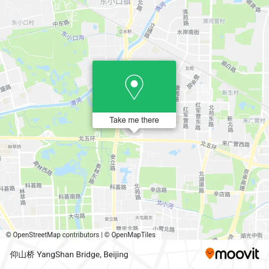 仰山桥 YangShan Bridge map