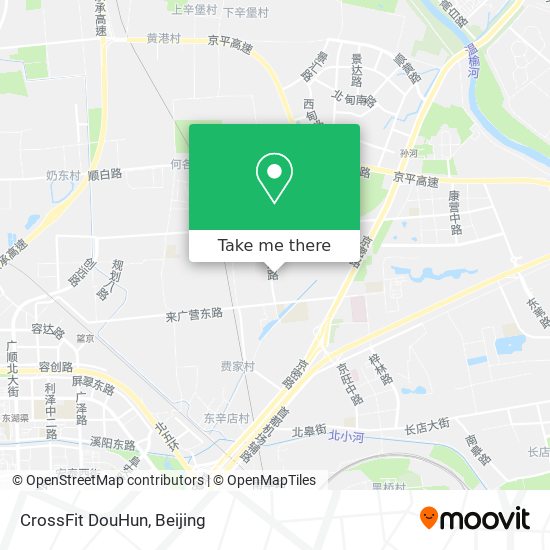 CrossFit DouHun map