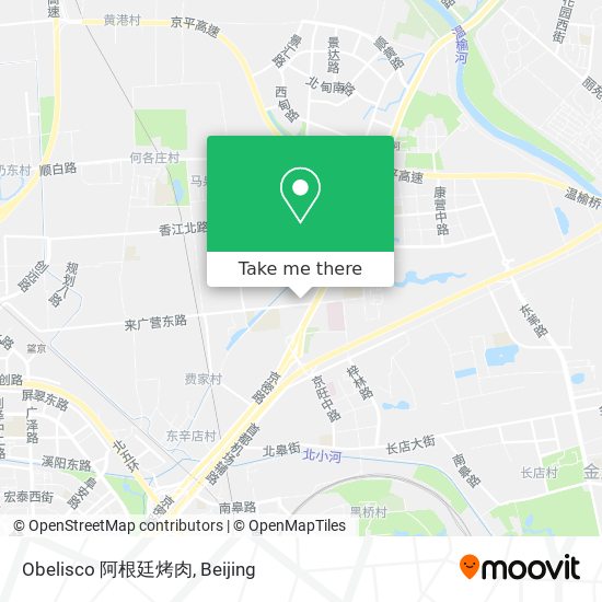 Obelisco 阿根廷烤肉 map