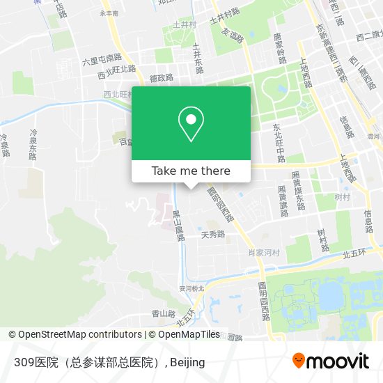 309医院（总参谋部总医院） map