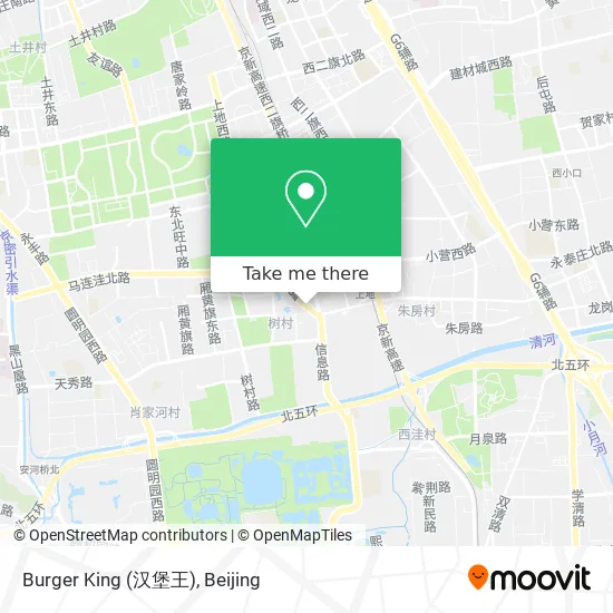 Burger King (汉堡王) map
