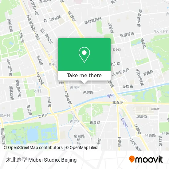 木北造型 Mubei Studio map