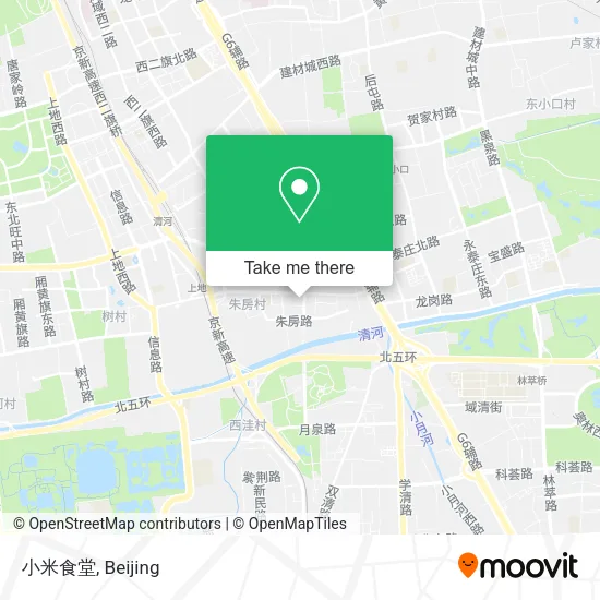 小米食堂 map