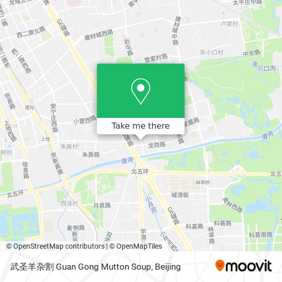 武圣羊杂割 Guan Gong Mutton Soup map