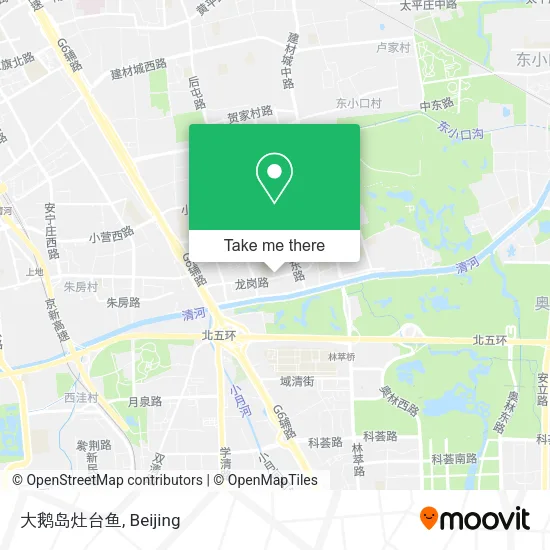 大鹅岛灶台鱼 map