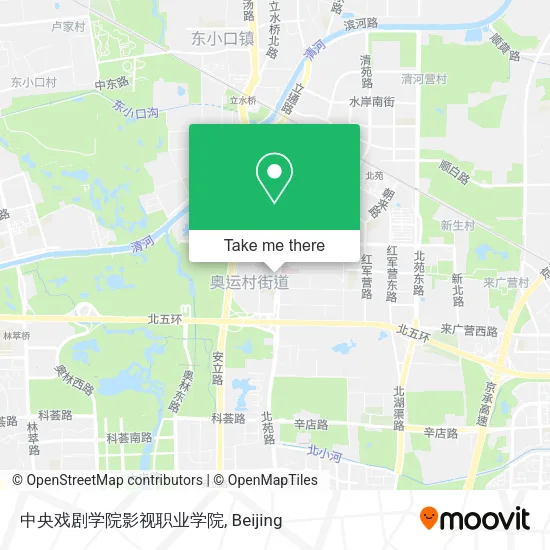 中央戏剧学院影视职业学院 map