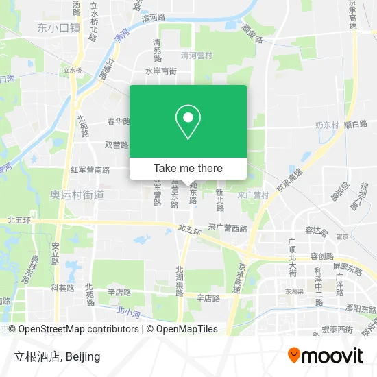 立根酒店 map