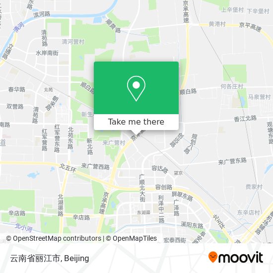 云南省丽江市 map