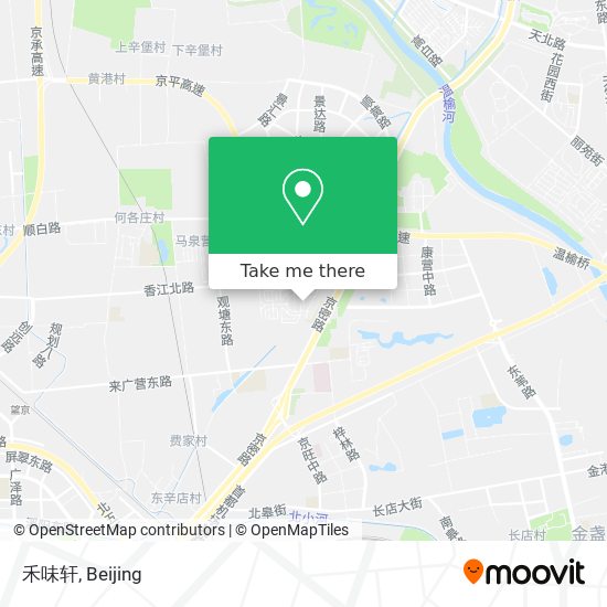 禾味轩 map