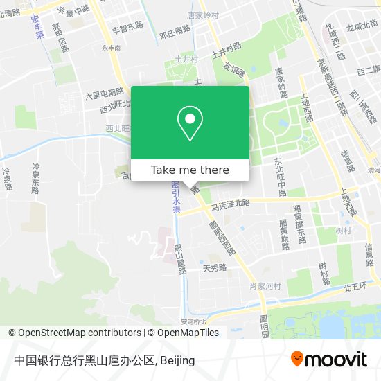 中国银行总行黑山扈办公区 map