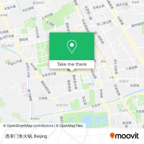 愚掌门鱼火锅 map