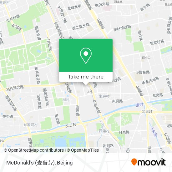 McDonald's (麦当劳) map