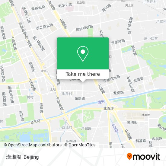 潇湘阁 map