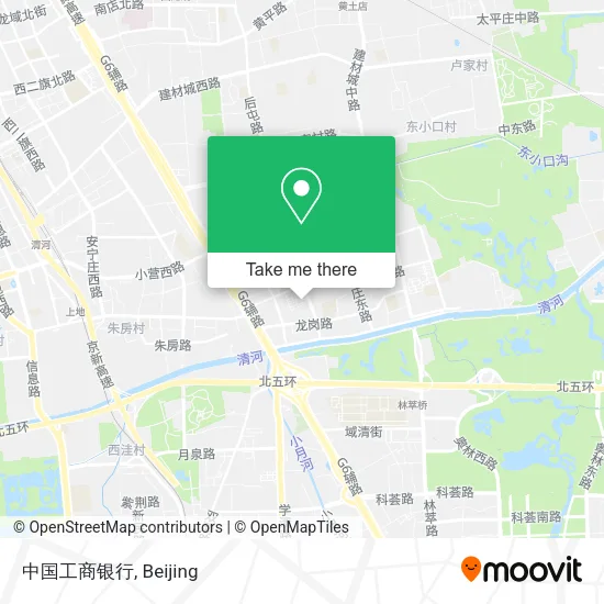中国工商银行 map