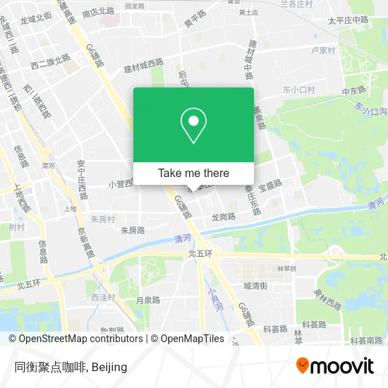 同衡聚点咖啡 map