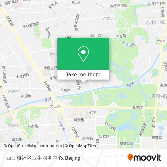 西三旗社区卫生服务中心 map