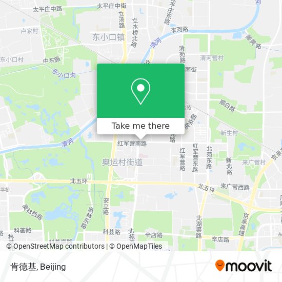 肯德基 map