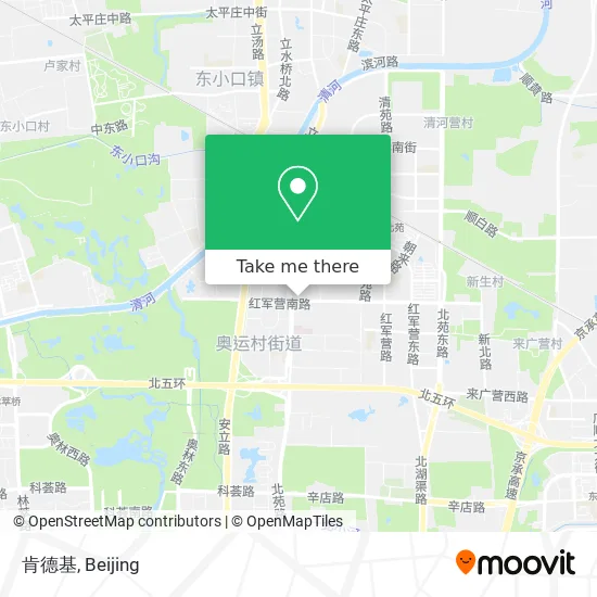 肯德基 map
