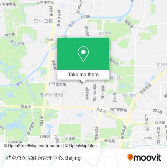 航空总医院健康管理中心 map