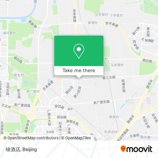 竣酒店 map