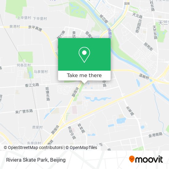 Riviera Skate Park map