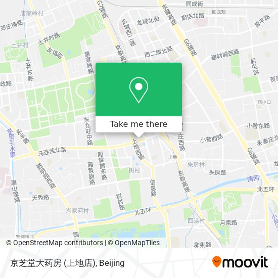 京芝堂大药房 (上地店) map