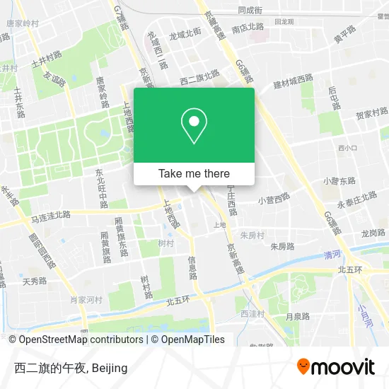 西二旗的午夜 map
