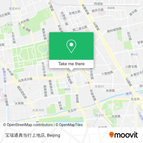 宝瑞通典当行上地店 map