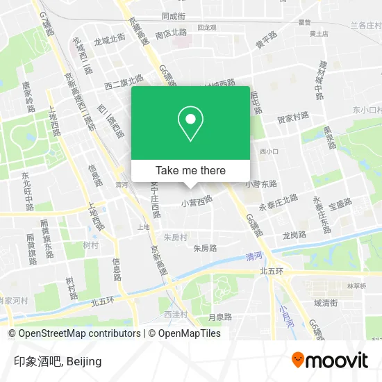 印象酒吧 map