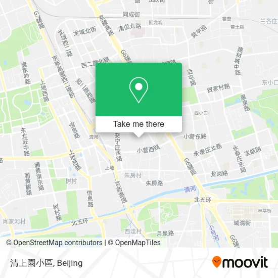 清上園小區 map