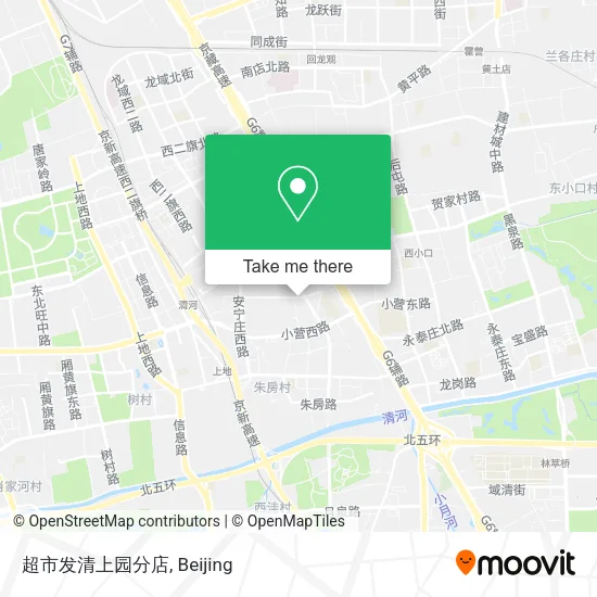 超市发清上园分店 map