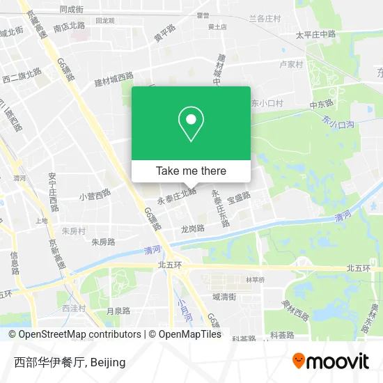 西部华伊餐厅 map