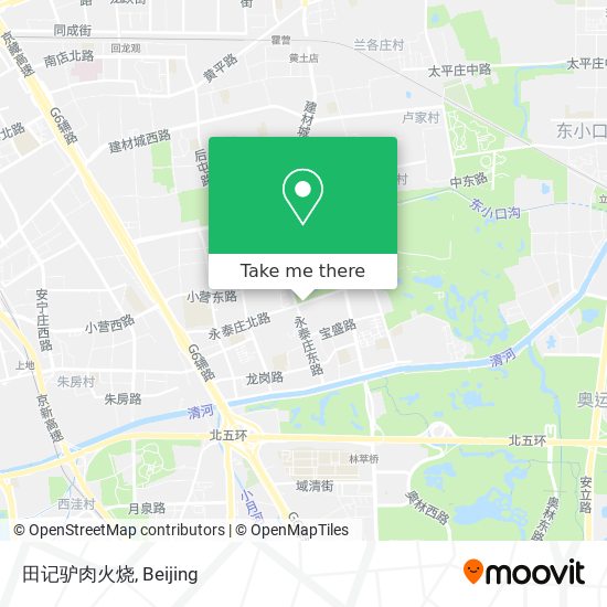 田记驴肉火烧 map