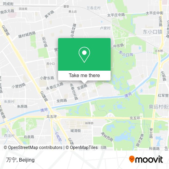 万宁 map
