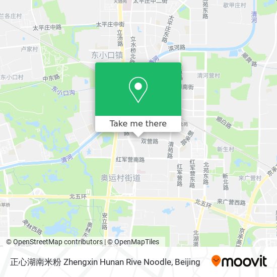 正心湖南米粉 Zhengxin Hunan Rive Noodle map