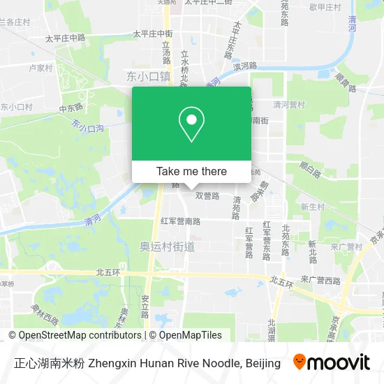 正心湖南米粉 Zhengxin Hunan Rive Noodle map