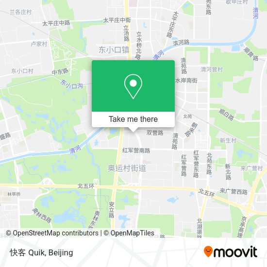 快客 Quik map