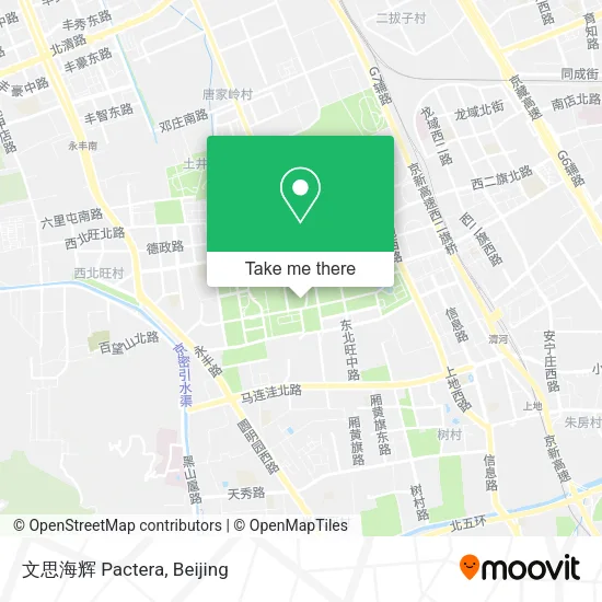 文思海辉 Pactera map