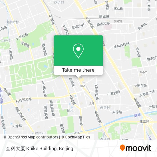 奎科大厦 Kuike Building map