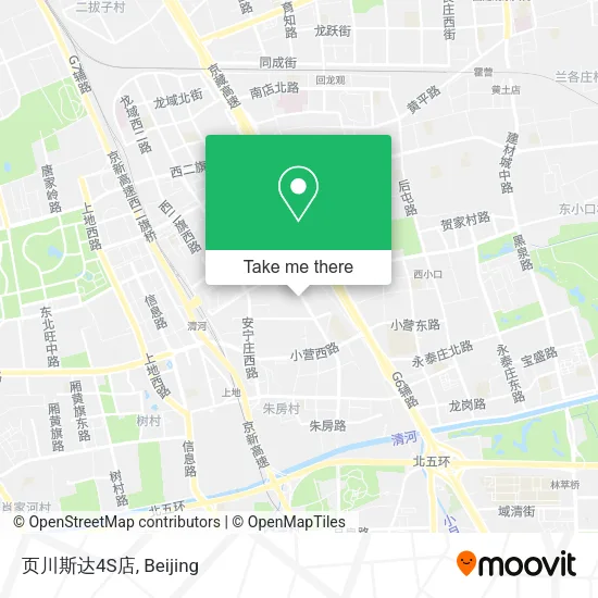 页川斯达4S店 map