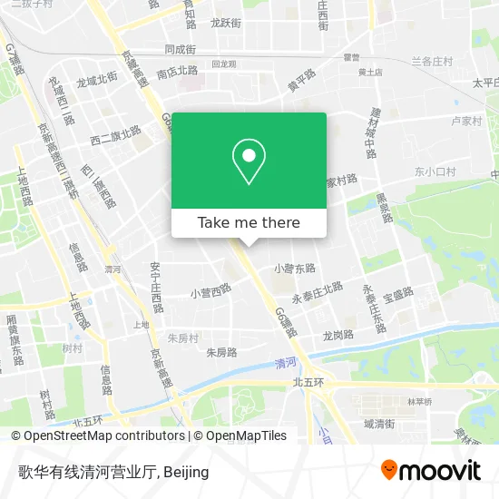 歌华有线清河营业厅 map