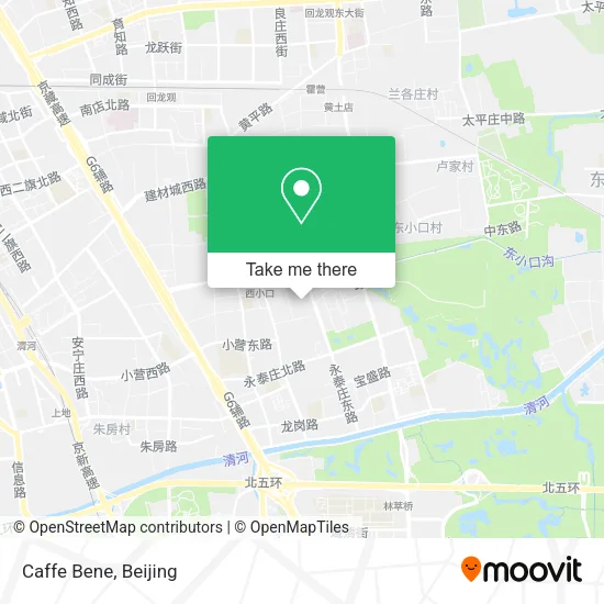 Caffe Bene map