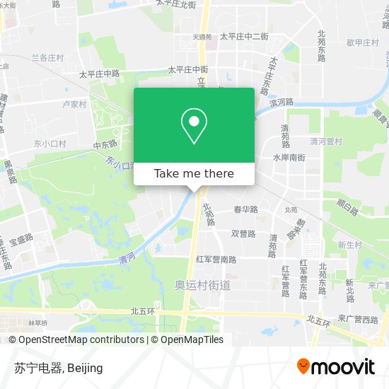 苏宁电器 map