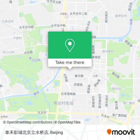 泰禾影城北京立水桥店 map