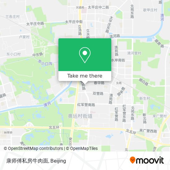 康师傅私房牛肉面 map