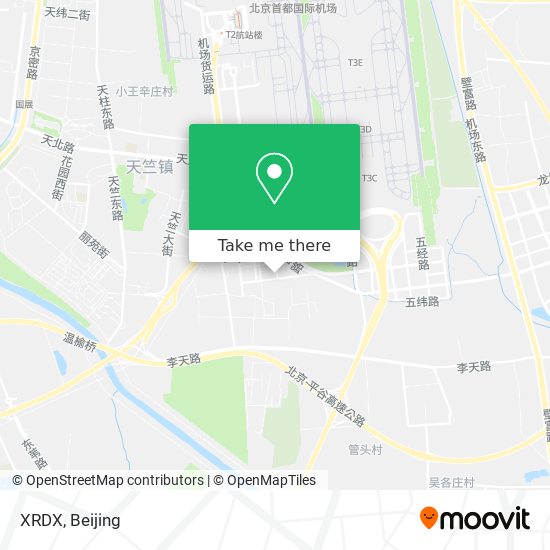 XRDX map